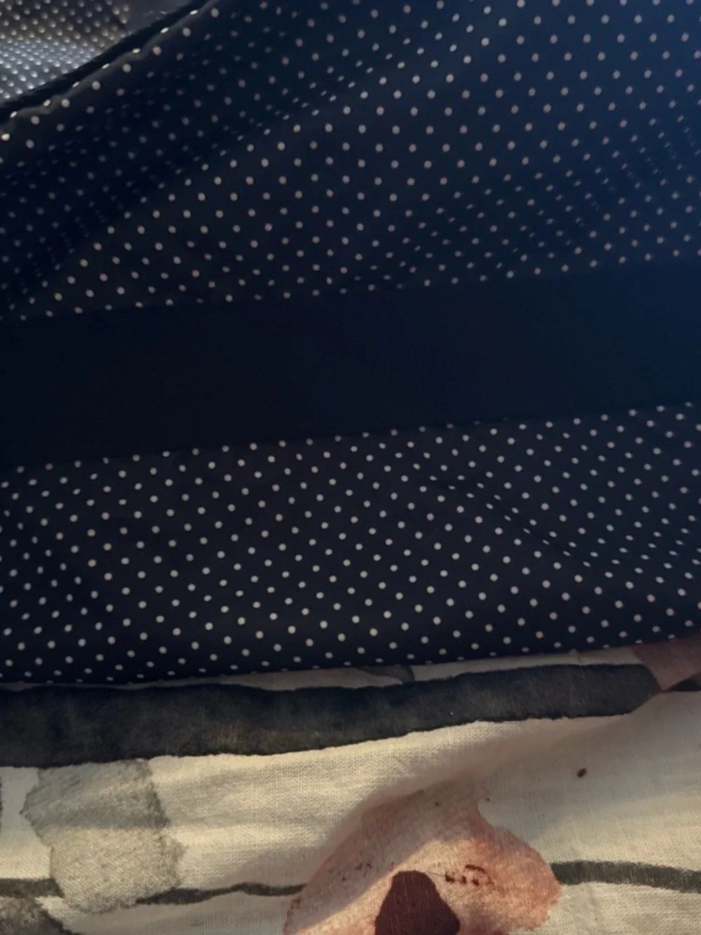 Lesportsac Black and White Patterned Duffel Bag
